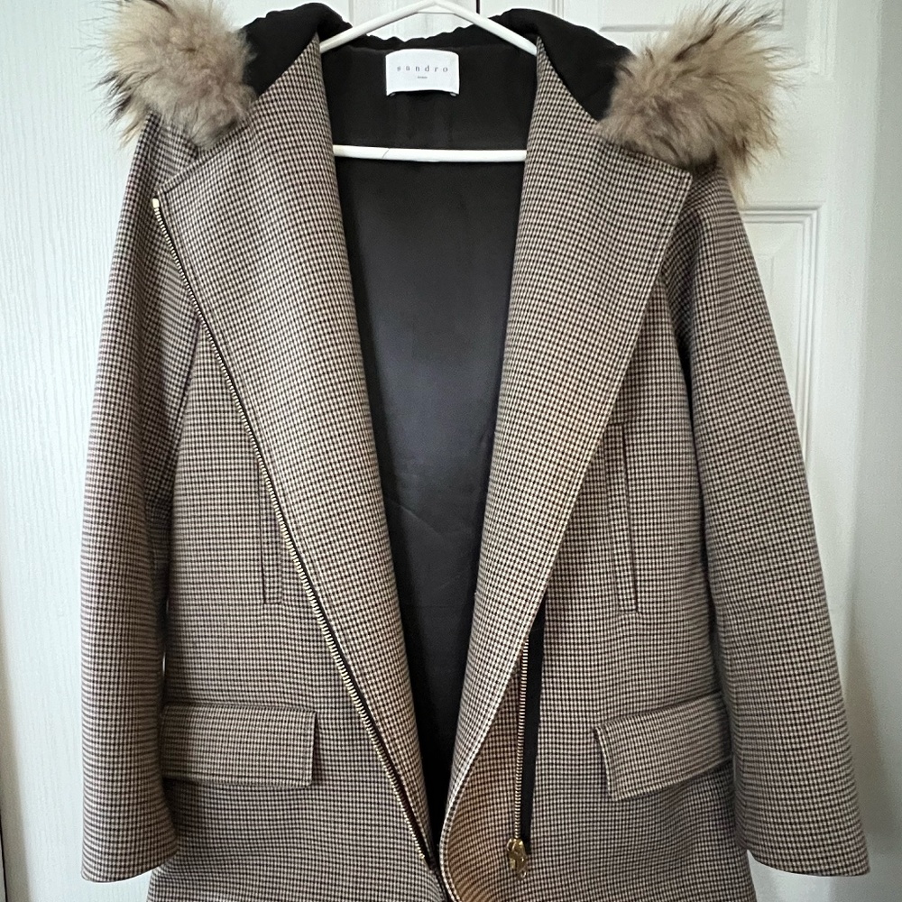 Sandro Wool Coat